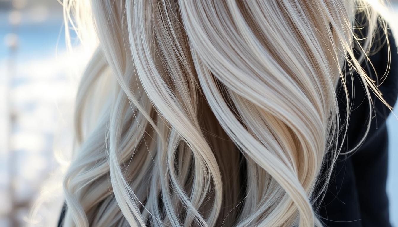 Icy Blonde Balayage Hair Ideas