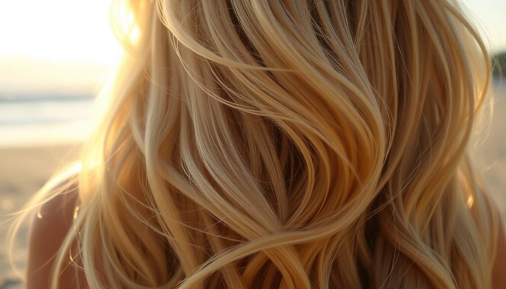 long layers blonde hair